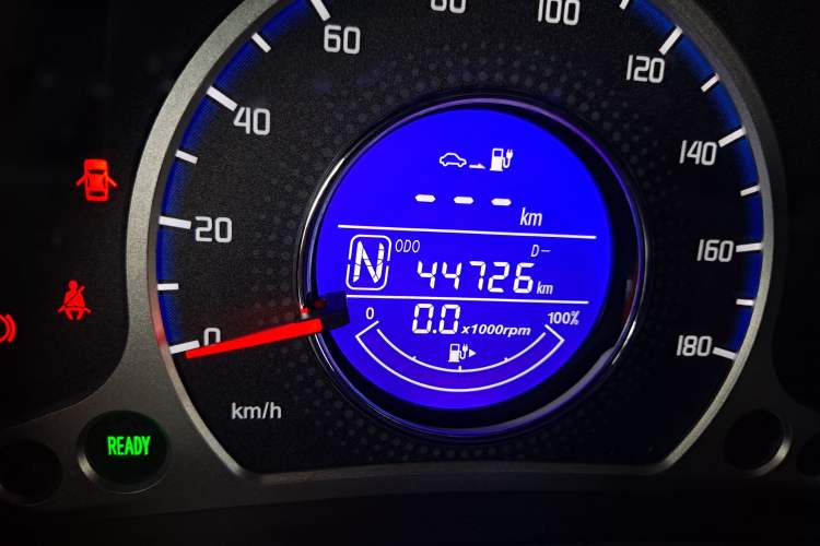 Used CHANGAN Benni E-Star 2021 National Edition Xin Yue Version (Fast-Charging Edition) Lithium Iron Phosphate (31.95 kWh) Odometer Close Up