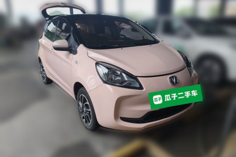 Used CHANGAN Benni E-Star 2021 National Edition Colorful Version Lithium Iron Phosphate (31.86 kWh) Front Right 45 Deg