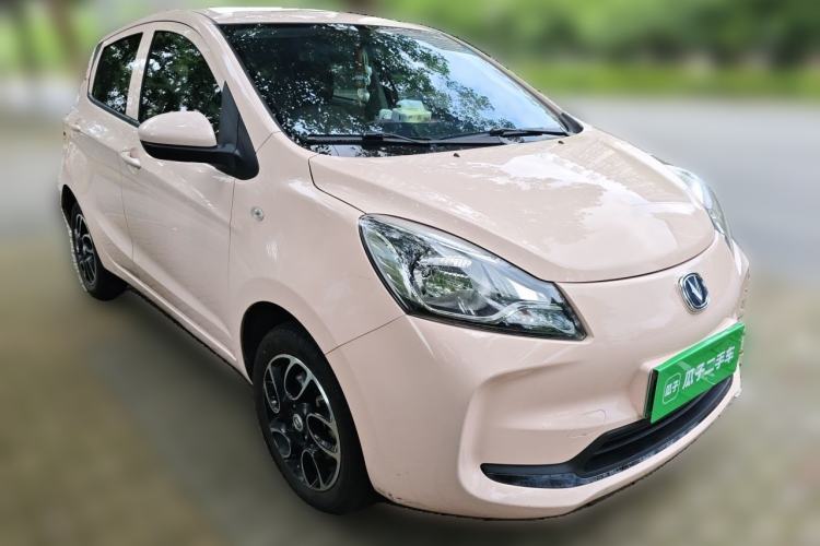Used CHANGAN Benni E-Star 2021 National Edition Colorful Version Lithium Iron Phosphate (31.86 kWh) Front Right 45 Deg