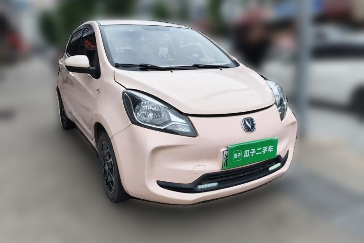 Used CHANGAN Benni E-Star 2021 National Edition Colorful Version Lithium Iron Phosphate (31.86 kWh) Front Right 45 Deg
