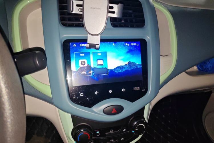 Used CHANGAN Benni E-Star 2021 National Edition Colorful Version Lithium Iron Phosphate (31.86 kWh) Audio And AC Panel