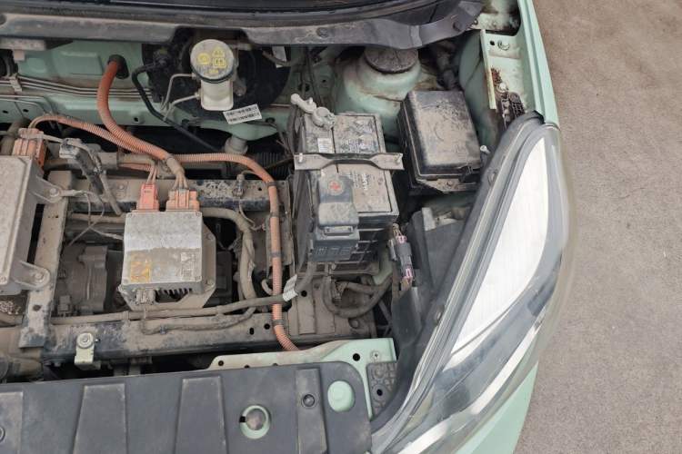 Used CHANGAN Benni E-Star 2021 National Edition Colorful Version Lithium Iron Phosphate (31.86 kWh) Engine Bay Left