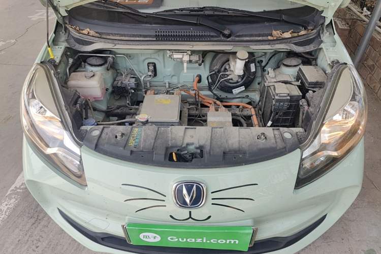Used CHANGAN Benni E-Star 2021 National Edition Colorful Version Lithium Iron Phosphate (31.86 kWh) Engine Bay