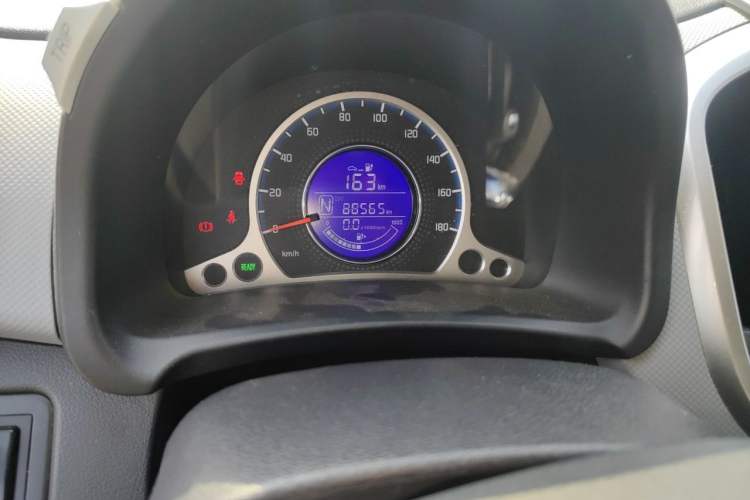 Used CHANGAN Benni E-Star 2021 National Edition Xin Yue Version (Fast-Charging Edition) Lithium Iron Phosphate (31.95 kWh) Odometer Close Up