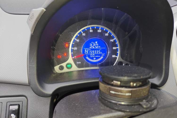 Used CHANGAN Benni E-Star 2021 National Edition Xin Yue Version (Fast-Charging Edition) Lithium Iron Phosphate (31.95 kWh) Odometer Close Up