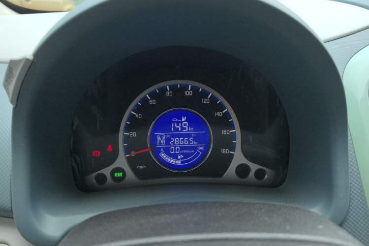 Used CHANGAN Benni E-Star 2021 National Edition Colorful Version Lithium Iron Phosphate (31.86 kWh) Odometer Close Up