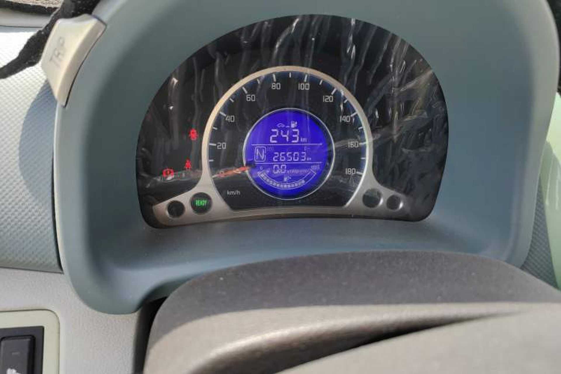 Used CHANGAN Benni E-Star 2021 National Edition Colorful Version Lithium Iron Phosphate (31.86 kWh) Odometer Close Up
