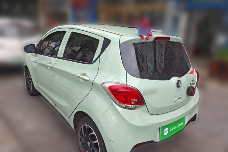 Used CHANGAN Benni E-Star 2021 National Edition Colorful Version Lithium Iron Phosphate (31.86 kWh) Rear Left 45 Deg