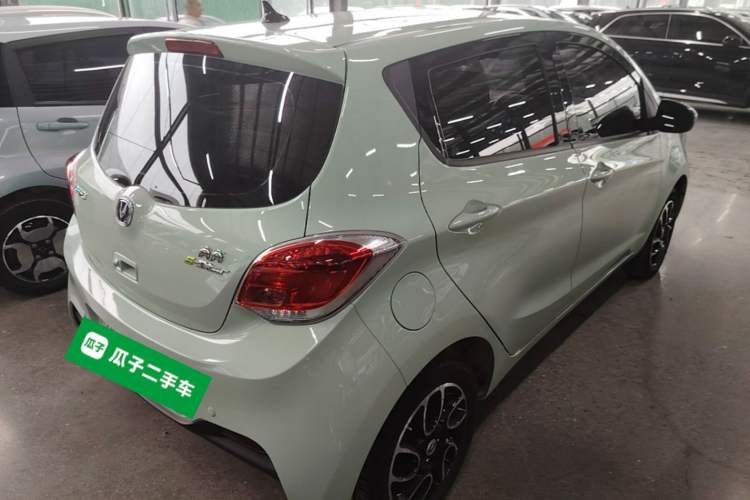 Used CHANGAN Benni E-Star 2021 National Edition Colorful Version Lithium Iron Phosphate (31.18 kWh) Rear Right 45 Deg