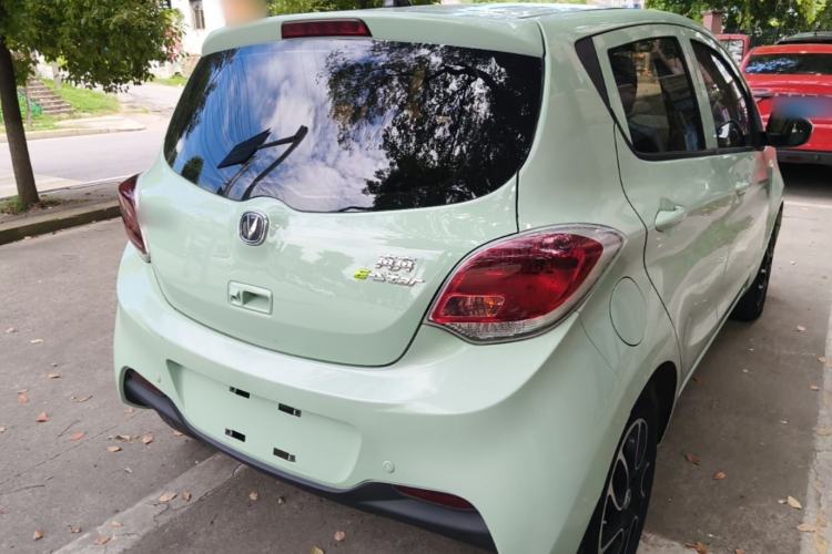Used CHANGAN Benni E-Star 2021 National Edition Colorful Version Lithium Iron Phosphate (31.86 kWh) Rear Right 45 Deg
