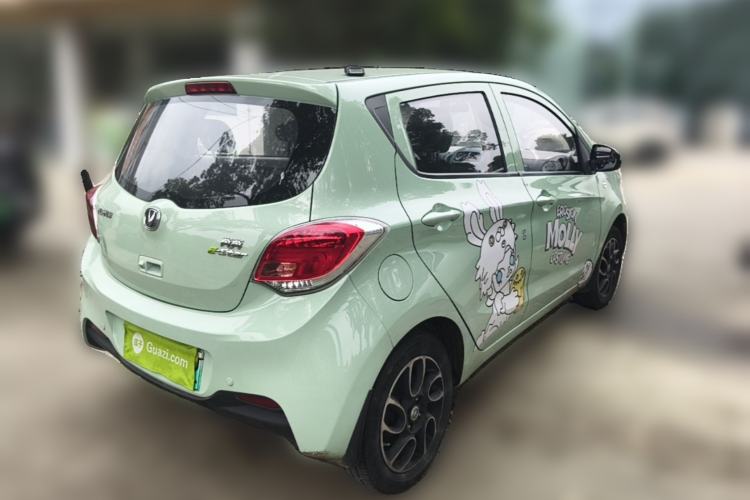 Used CHANGAN Benni E-Star 2021 National Edition Colorful Version Lithium Iron Phosphate (31.86 kWh) Rear Right 45 Deg