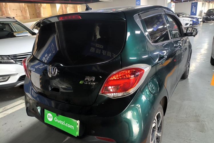 Used CHANGAN Benni E-Star 2021 National Edition Xin Yue Version (Fast-Charging Edition) Lithium Iron Phosphate (31.18 kWh) Rear Right 45 Deg
