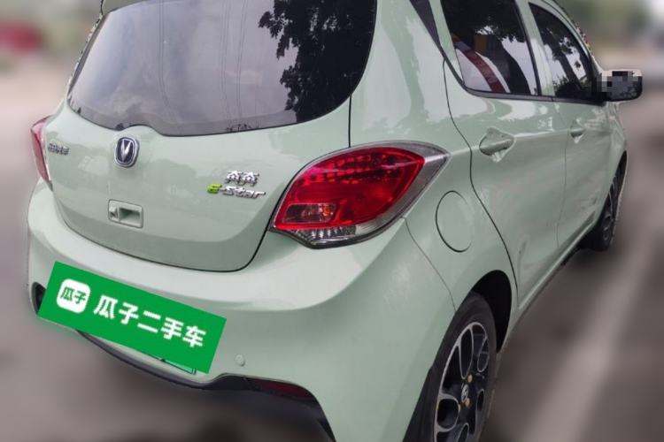 Used CHANGAN Benni E-Star 2021 National Edition Colorful Version Lithium Iron Phosphate (31.95 kWh) Rear Right 45 Deg