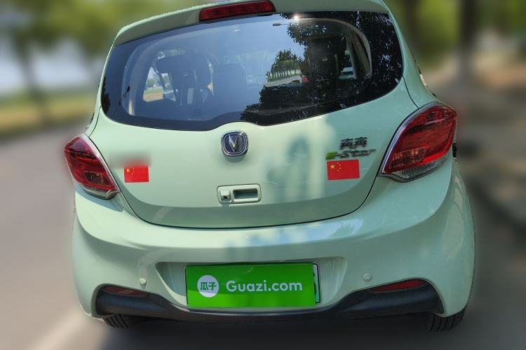 Used CHANGAN Benni E-Star 2021 National Edition Colorful Version Lithium Iron Phosphate (31.86 kWh) Rear