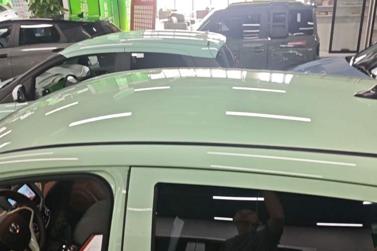 Used CHANGAN Benni E-Star 2021 National Edition Colorful Version Lithium Iron Phosphate (31.86 kWh) Roof