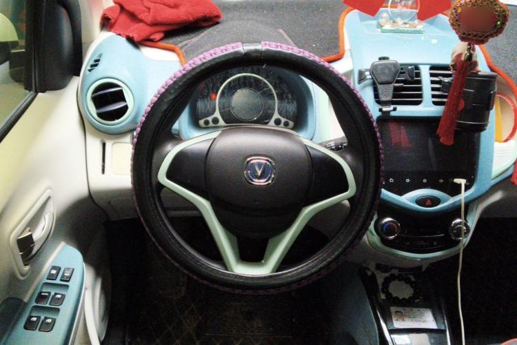 Used CHANGAN Benni E-Star 2021 National Edition Colorful Version Lithium Iron Phosphate (31.86 kWh) Steering Wheel