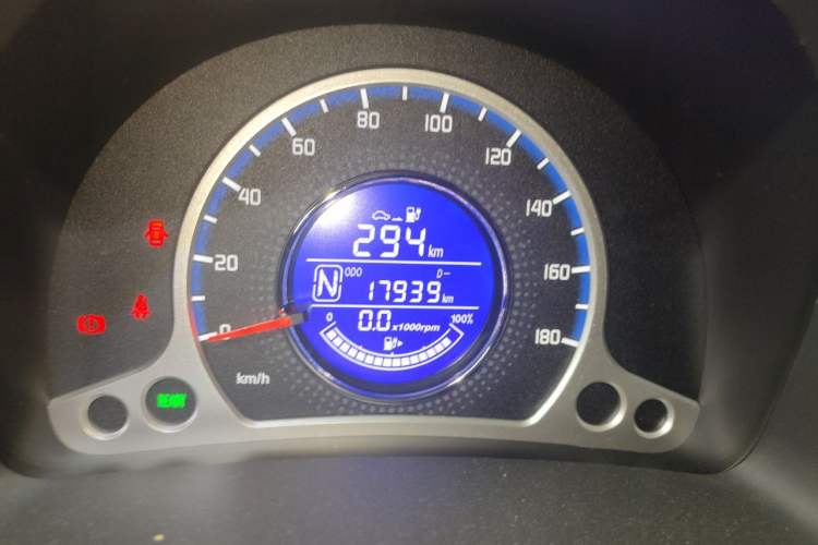 Used CHANGAN Benni E-Star 2021 National Edition Xin Yue Version Lithium Iron Phosphate (31.95 kWh) Odometer Close Up