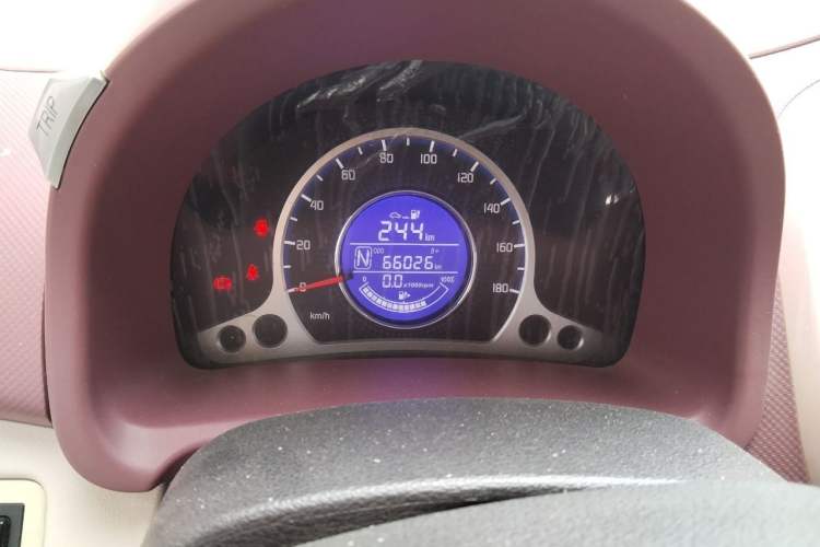 Used CHANGAN Benni E-Star 2021 National Edition Colorful Version Lithium Iron Phosphate (31.86 kWh) Odometer Close Up