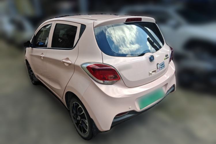 Used CHANGAN Benni E-Star 2021 National Edition Colorful Version Lithium Iron Phosphate (31.95 kWh) Rear Left 45 Deg