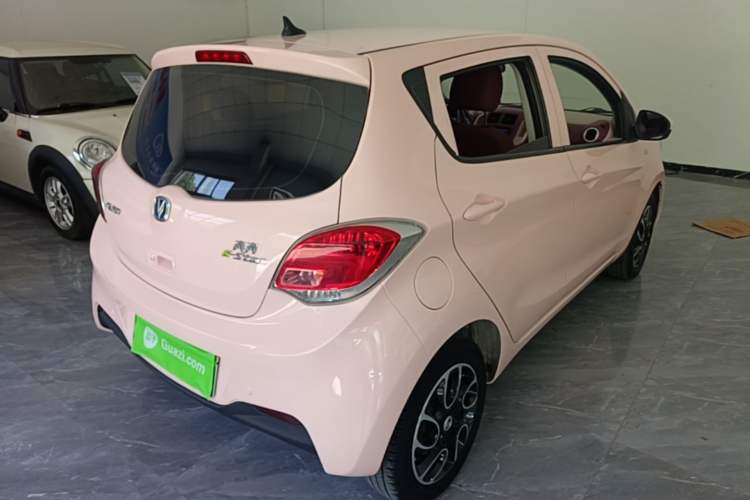 Used CHANGAN Benni E-Star 2021 National Edition Colorful Version Lithium Iron Phosphate (31.86 kWh) Rear Right 45 Deg