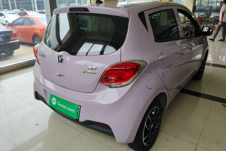 Used CHANGAN Benni E-Star 2021 National Edition Colorful Version Lithium Iron Phosphate (31.86 kWh) Rear Right 45 Deg