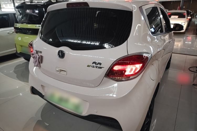 Used CHANGAN Benni E-Star 2021 National Edition Colorful Version Lithium Iron Phosphate (31.86 kWh) Rear Right 45 Deg