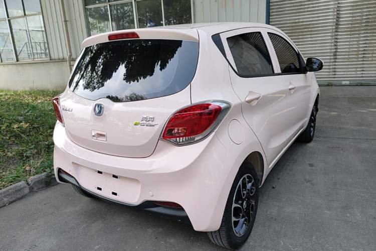 Used CHANGAN Benni E-Star 2021 National Edition Colorful Version Lithium Iron Phosphate (31.86 kWh) Rear Right 45 Deg