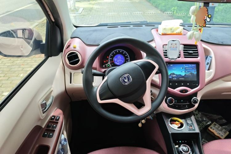 Used CHANGAN Benni E-Star 2021 National Edition Colorful Version Lithium Iron Phosphate (31.86 kWh) Steering Wheel