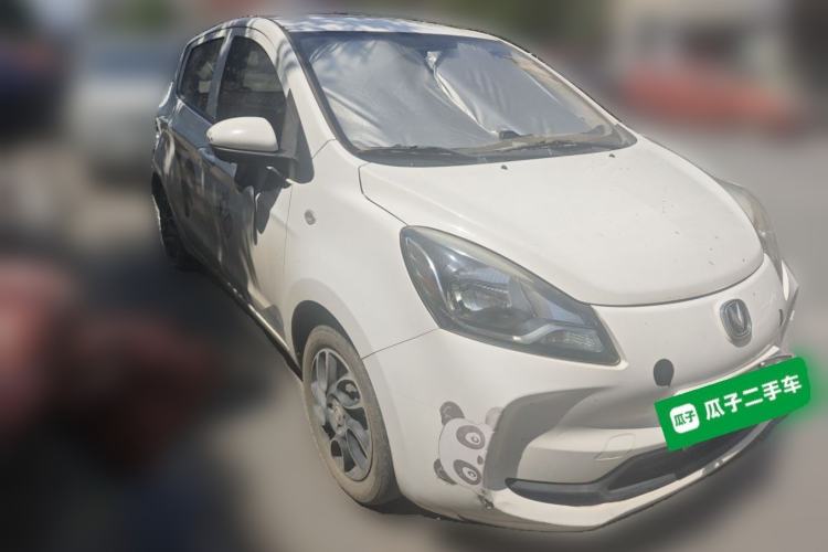 Used CHANGAN Benni E-Star 2021 National Edition Colorful Version Lithium Iron Phosphate (31.95 kWh) Front Right 45 Deg