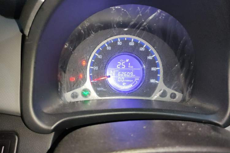 Used CHANGAN Benni E-Star 2021 National Edition Xin Yue Version Lithium Iron Phosphate (31.86 kWh) Odometer Close Up