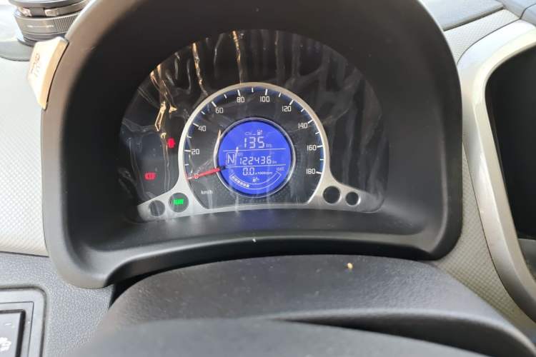 Used CHANGAN Benni E-Star 2021 National Edition Xin Yue Version (Fast-Charging Edition) Lithium Iron Phosphate (31.18 kWh) Odometer Close Up
