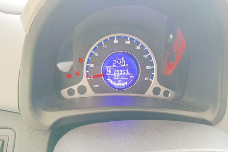 Used CHANGAN Benni E-Star 2021 National Edition Xinyue Version (Fast-Charging Edition) Lithium NMC Odometer Close Up