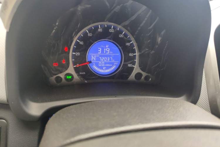 Used CHANGAN Benni E-Star 2021 National Edition Xin Yue Version Lithium Iron Phosphate (31.86 kWh) Odometer Close Up