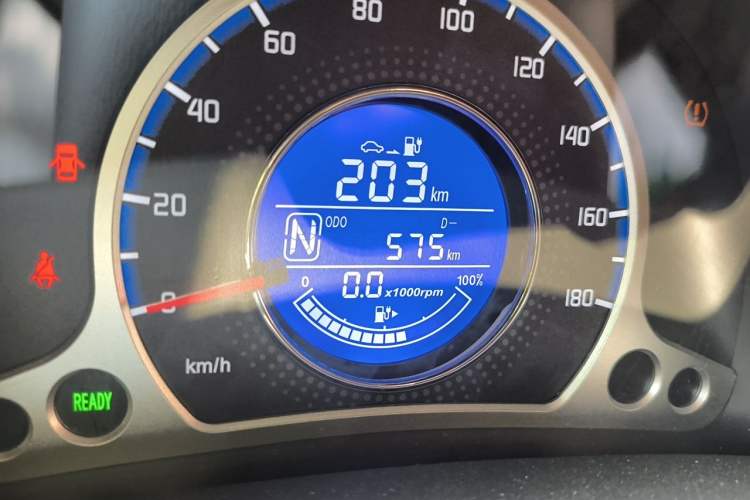 Used CHANGAN Benni E-Star 2021 National Edition Xinyue Version (Fast-Charging Edition) Lithium NMC Odometer Close Up