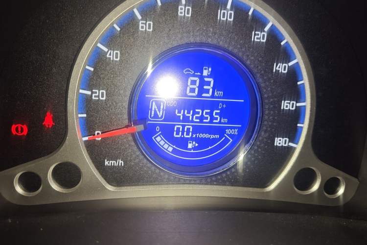 Used CHANGAN Benni E-Star 2021 National Edition Xinyue Version (Fast-Charging Edition) Lithium NMC Odometer Close Up