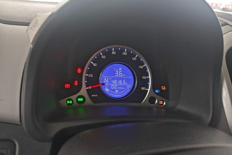 Used CHANGAN Benni E-Star 2021 National Edition Xin Yue Version Lithium-Ion Battery Odometer Close Up