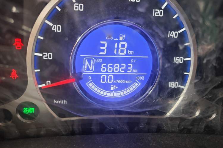 Used CHANGAN Benni E-Star 2021 National Edition Xin Yue Version Lithium Iron Phosphate (31.86 kWh) Odometer Close Up