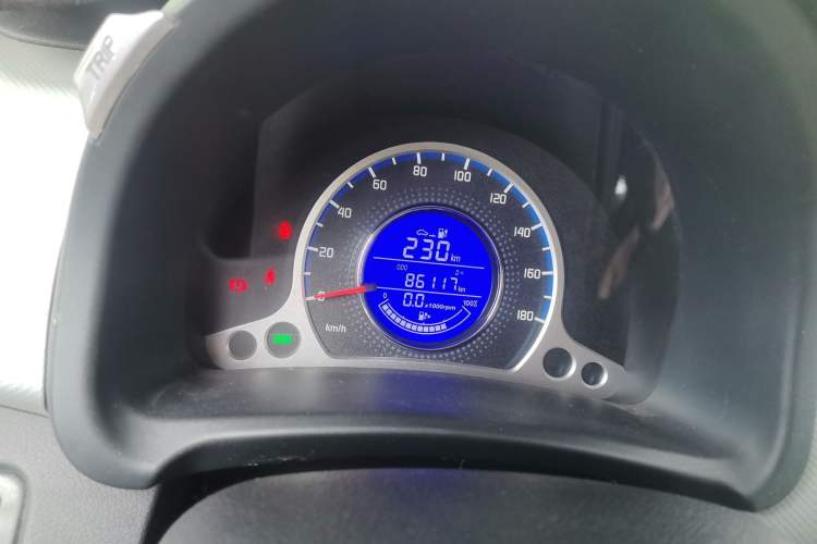 Used CHANGAN Benni E-Star 2021 National Edition Xin Yue Version (Fast-Charging Edition) Lithium Iron Phosphate (31.18 kWh) Odometer Close Up