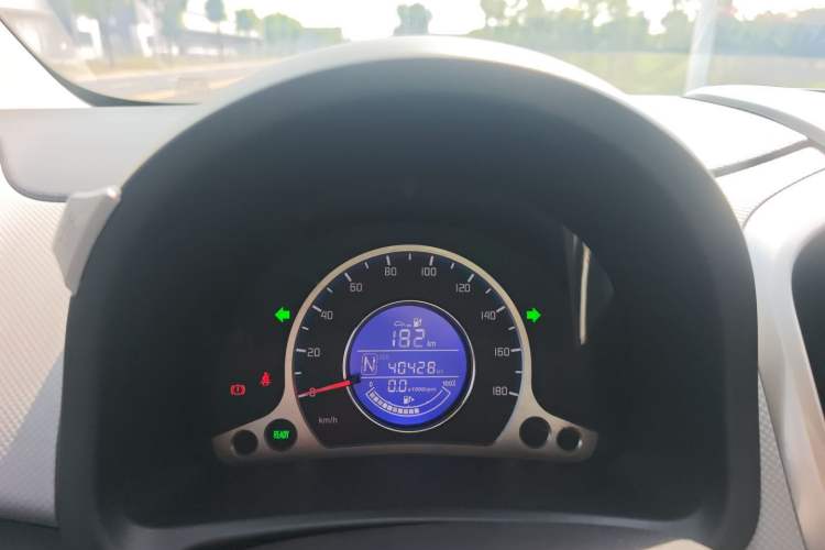 Used CHANGAN Benni E-Star 2021 National Edition Xin Yue Version Lithium Iron Phosphate (31.86 kWh) Odometer Close Up