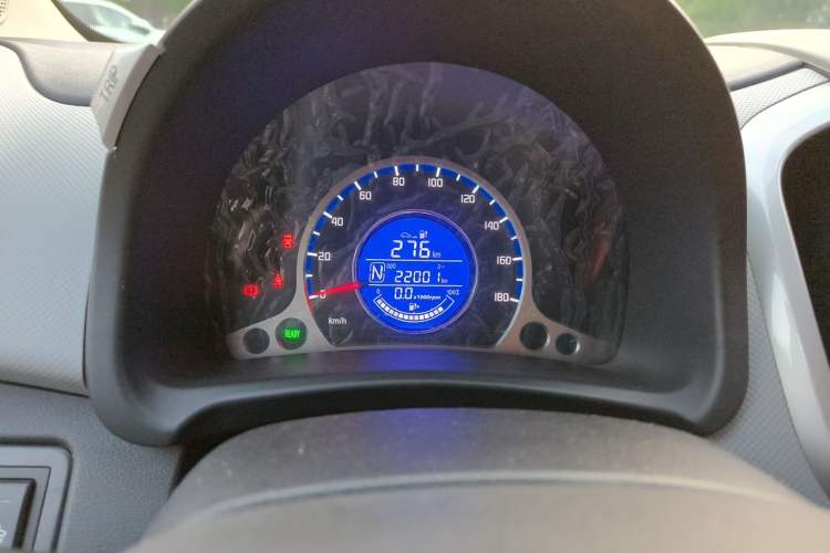 Used CHANGAN Benni E-Star 2021 National Edition Xin Yue Version Lithium Iron Phosphate (31.95 kWh) Odometer Close Up