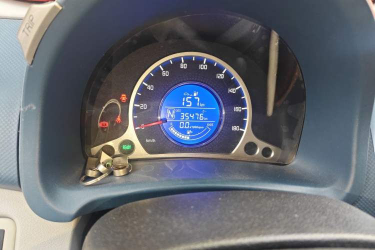 Used CHANGAN Benni E-Star 2021 National Edition Colorful Version Lithium Iron Phosphate (31.86 kWh) Odometer Close Up