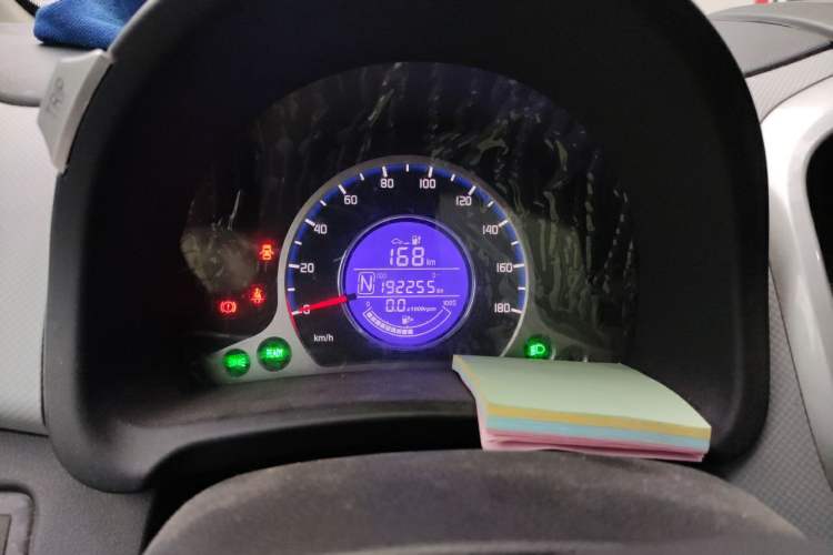 Used CHANGAN Benni E-Star 2021 National Edition Xin Yue Version Lithium Iron Phosphate (31.86 kWh) Odometer Close Up