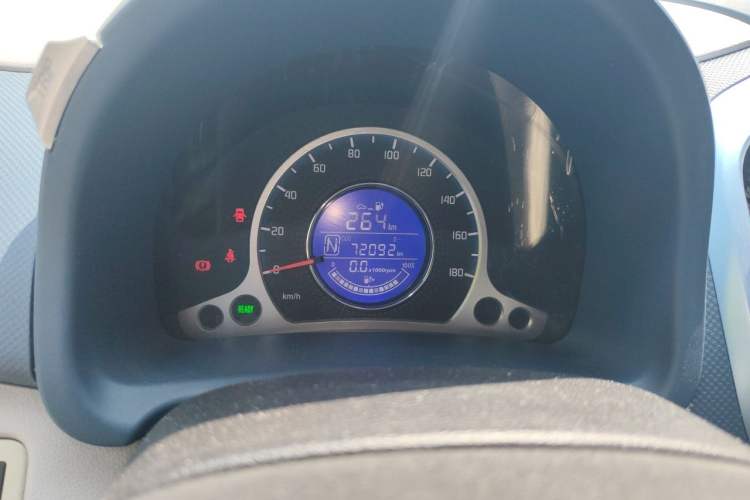 Used CHANGAN Benni E-Star 2021 National Edition Colorful Version Lithium Iron Phosphate (31.18 kWh) Odometer Close Up