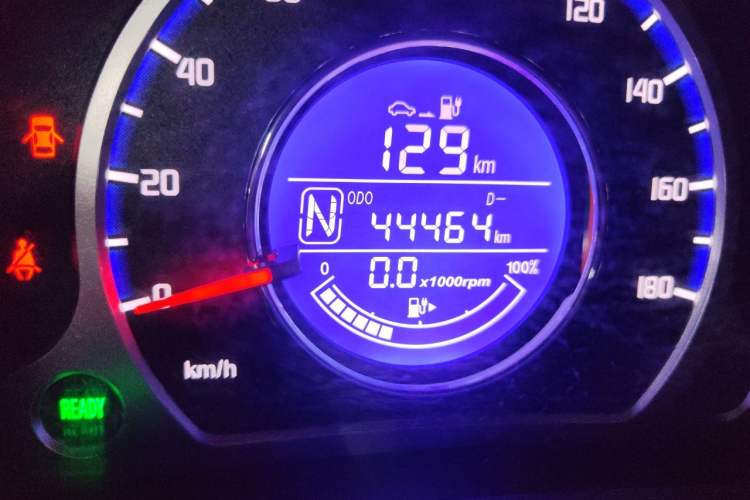 Used CHANGAN Benni E-Star 2021 National Edition Xin Yue Version Lithium Iron Phosphate (31.95 kWh) Odometer Close Up