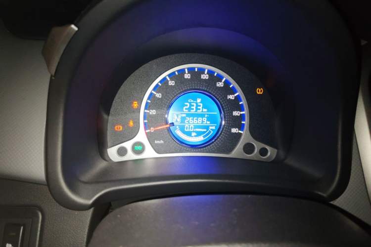 Used CHANGAN Benni E-Star 2021 National Edition Xin Yue Version (Fast-Charging Edition) Lithium Iron Phosphate (31.18 kWh) Odometer Close Up
