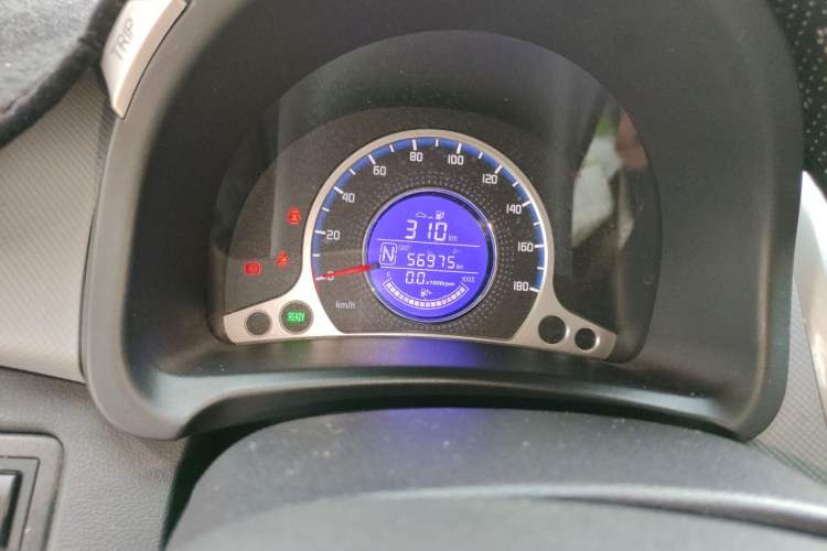 Used CHANGAN Benni E-Star 2021 National Edition Xin Yue Version Lithium Iron Phosphate (31.95 kWh) Odometer Close Up