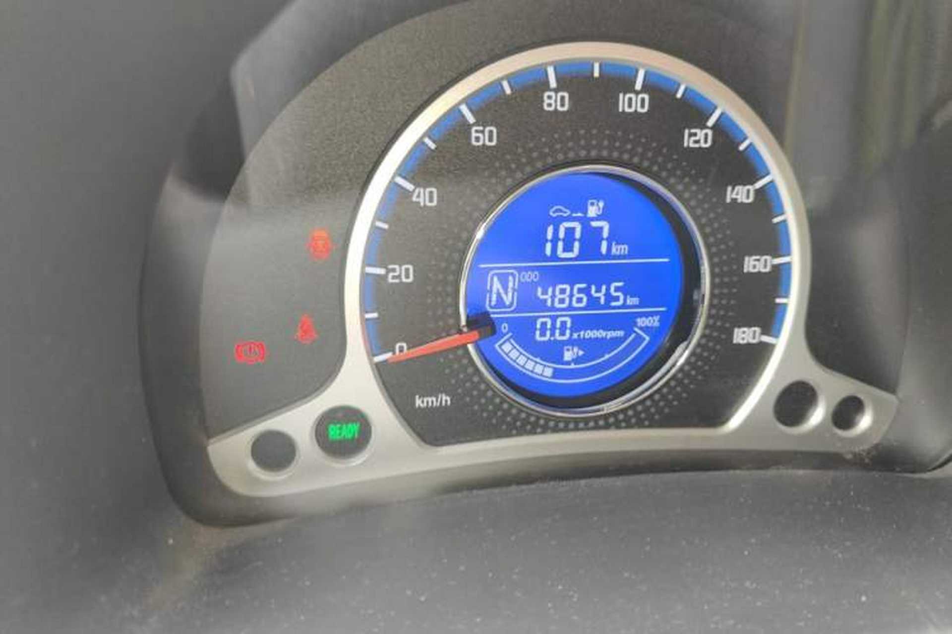 Used CHANGAN Benni E-Star 2021 National Edition Xin Yue Version (Fast-Charging Edition) Lithium Iron Phosphate (31.95 kWh) Odometer Close Up