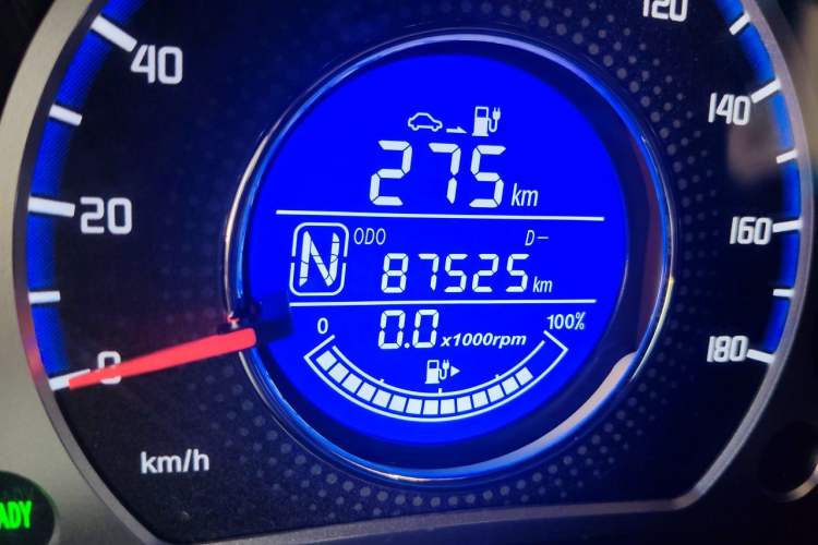 Used CHANGAN Benni E-Star 2021 National Edition Xinyue Version (Fast-Charging Edition) Lithium NMC Odometer Close Up