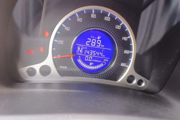 Used CHANGAN Benni E-Star 2021 National Edition Xin Yue Version (Fast-Charging Edition) Lithium Iron Phosphate (31.18 kWh) Odometer Close Up