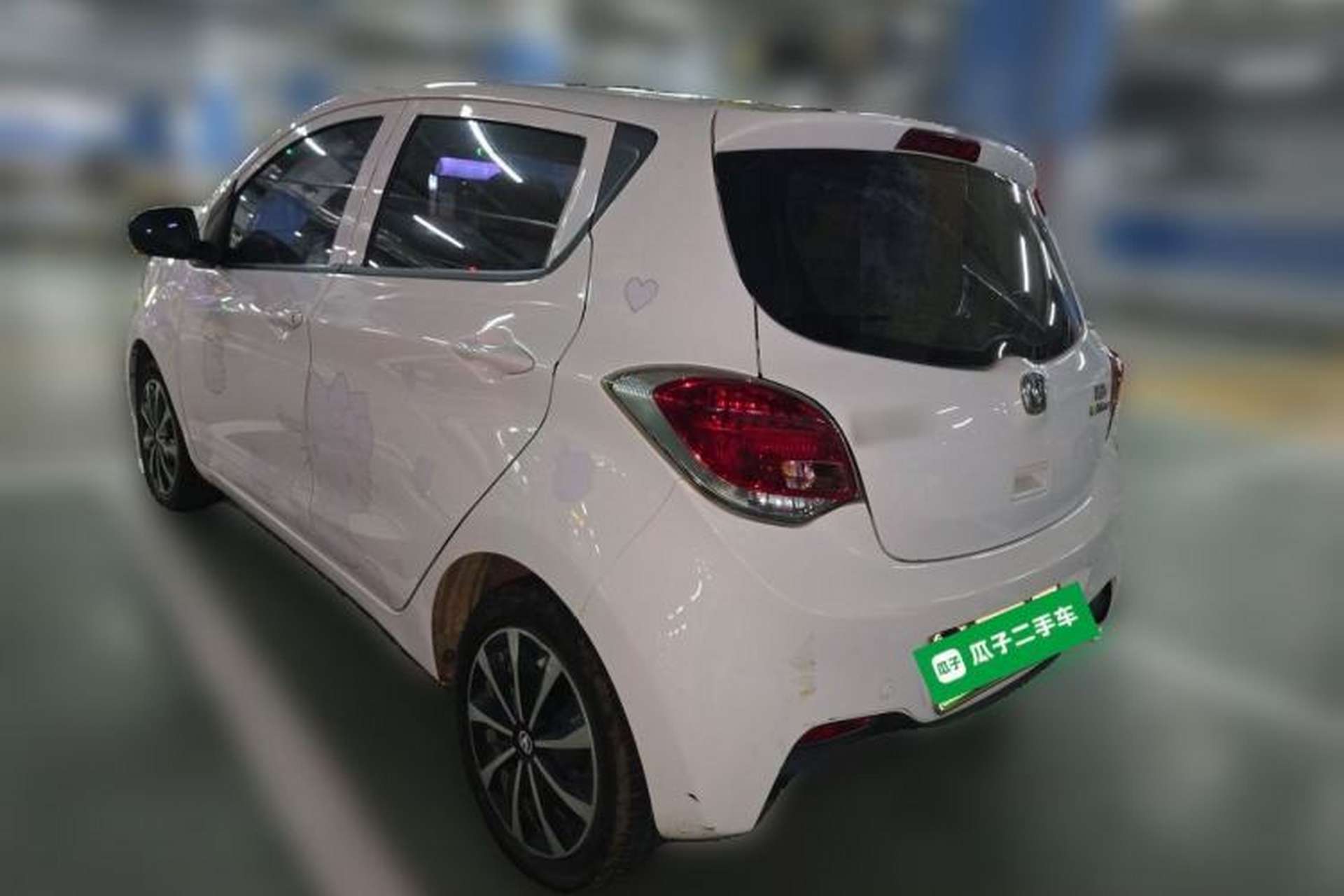 Used CHANGAN Benni E-Star 2021 National Edition Xin Yue Version (Fast-Charging Edition) Lithium Iron Phosphate (31.95 kWh) Rear Left 45 Deg